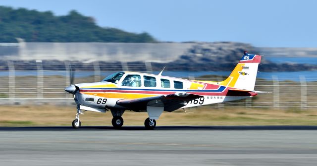 JA4169 — - Beechcraft 36 Bonanzabr /Civil Aviation College(MIYAZAKI.JPN)br /独立行政法人 航空大学校