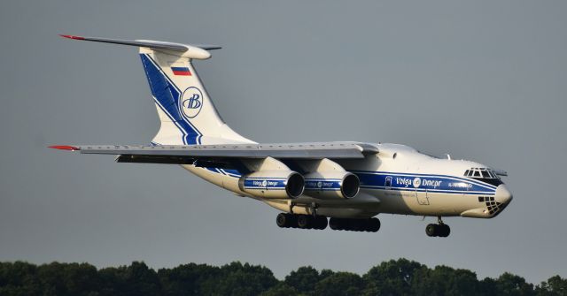 Ilyushin Il-76 (RA-76511) - A VERY rare visitor to CLT on 6/15/21 - an IL-76! Bringing in cargo, interestingly, for a lab in Durham.