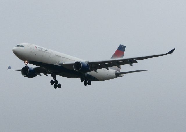 Airbus A330-200 (N856NW) - At Shreveport Regional.