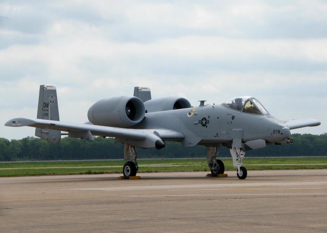 Fairchild-Republic Thunderbolt 2 (80-0278) - At Barksdale Air Force Base.