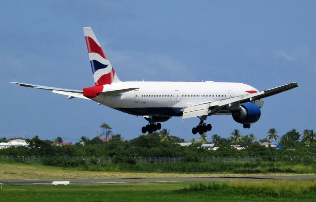 Boeing 777-200 (G-VIIY)