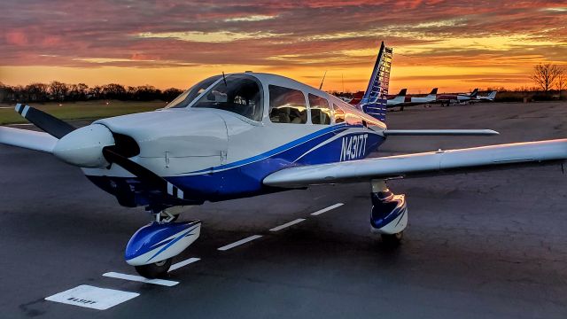 Piper Cherokee (N4317T) - Beautiful Sunset