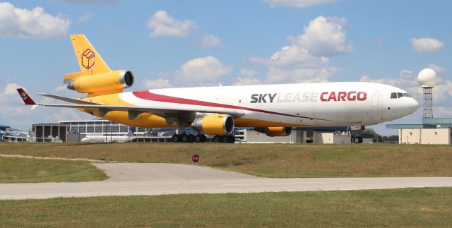 Boeing MD-11 (N950AR) - A McDonnell Douglas MD-11F taxiing at Carl T. Jones Field, Huntsville International Airport, AL - September 2, 2019.