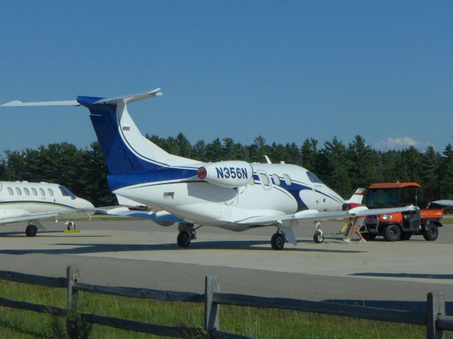 Embraer Phenom 100 (N356N) - Photographed at Harbor Springs (KMGN) on July 2, 2016