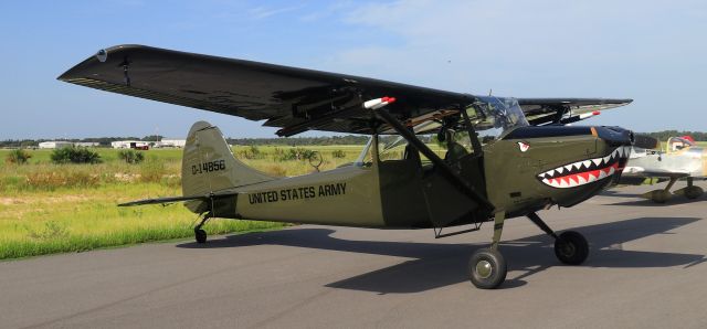 Cessna L-19 Bird Dog (N305FU) - 8/12/23 at Valiant Air Command Museum