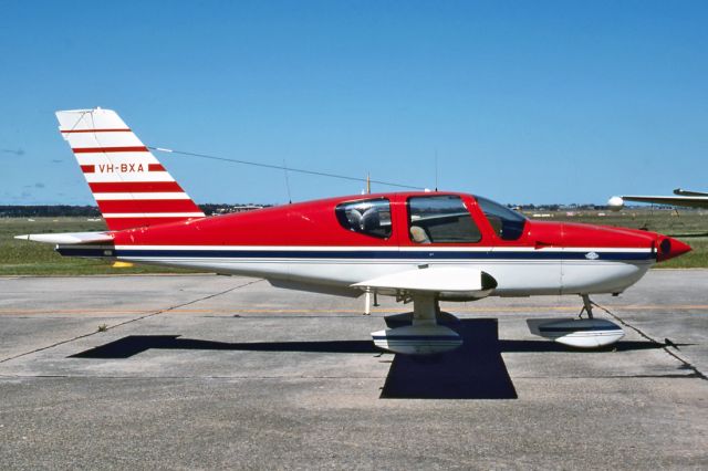 VH-BXA — - SOCATA TB-10 TOBAGO - REG : VH-BXA (CN 251) - PARAFIELD AIRPORT ADELAIDE SA. AUSTRALIA - YPPF 21/10/1984