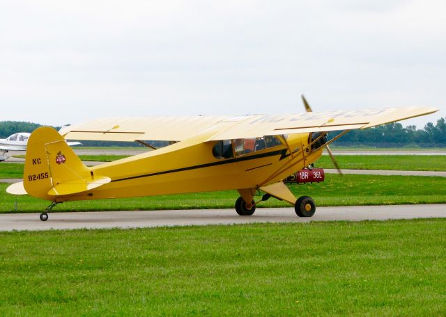 Piper NE Cub (N92455) - At Oshkosh. 1946 Piper J3C-65