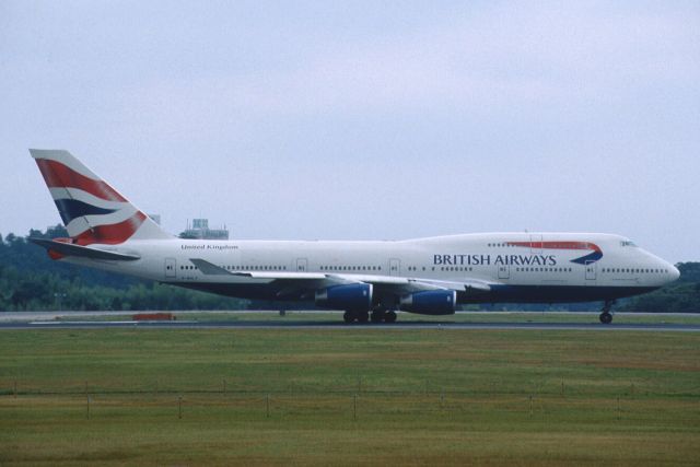 Boeing 747-400 (G-BNLF) - Departure at Narita Intl Airport Rwy16R on 2001/07/29