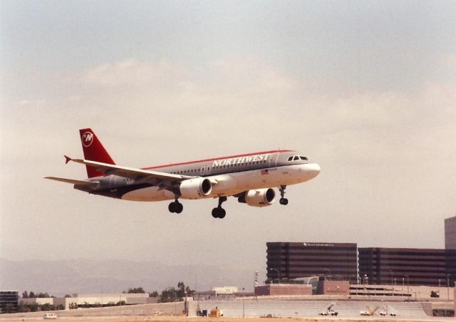 Airbus A310 — - Northwest Airbus landing at Santa Ana in the late 1980s