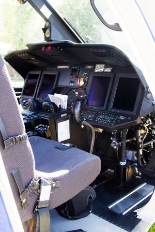 Sikorsky S-76 (N761AF) - Angel One cockpit. This brand new S-76D helicopter is owned by Arkansas Childrens Hospital. Photo by David Lear.