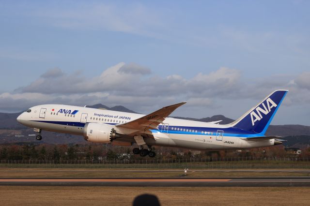 Boeing 787-8 (JA824A) - November 12, 2022:HKD-HND.