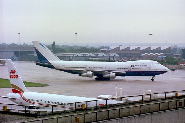 Boeing 747-200 (LX-KCV) - Caribbean Airways Date 14/06/87 c/n 20102 