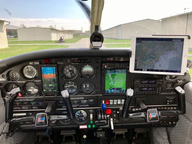 Piper Cherokee (N11CW) - New upgrade of panel.