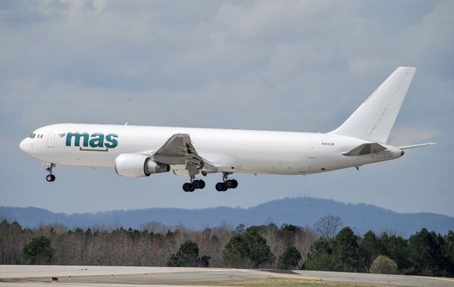 BOEING 767-300 (N363CM) - Coming in from MEX.  3/6/2022.