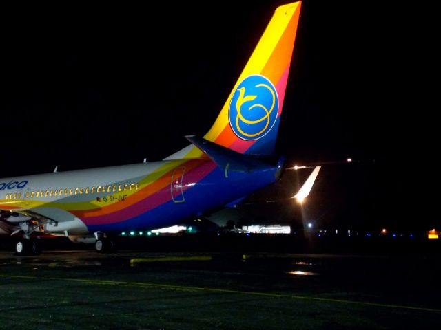 Boeing 737-800 (9Y-JMF) - Caribbean Airlines 9Y-JMF during a Routine Engine run.