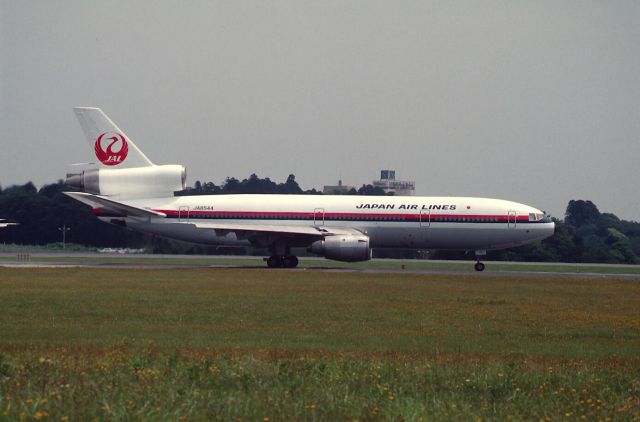 McDonnell Douglas DC-10 (JA8544) - Departure at Narita Intl Airport Rwy16 on 1989/05/27