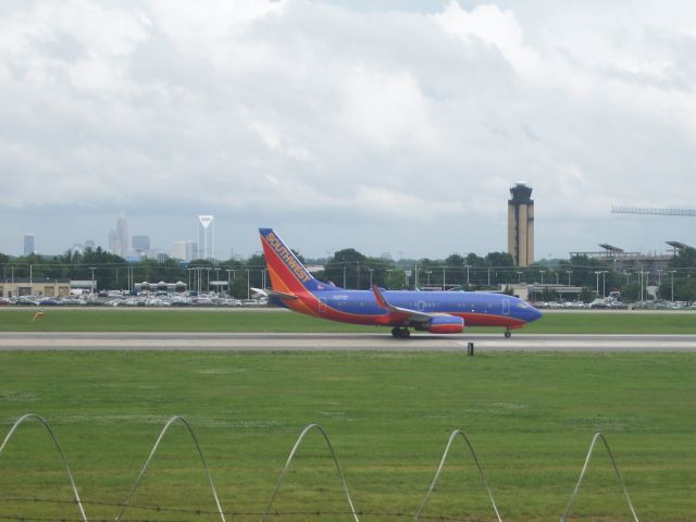 Boeing 737-700 — - Southwest taking off runway 18C