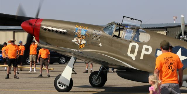 North American P-51 Mustang (N4651C) - Warbird Roundup 2018 at Warhawk Air Museum, Nampa, ID, 25 Aug 18