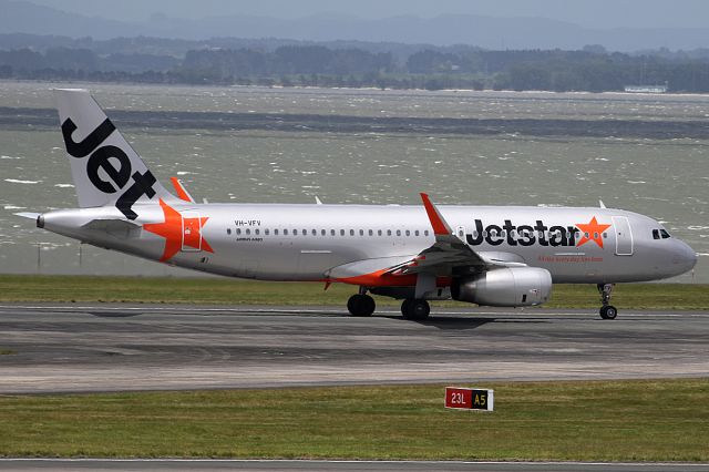 Airbus A320 (VH-VFV) - on 12 December 2016