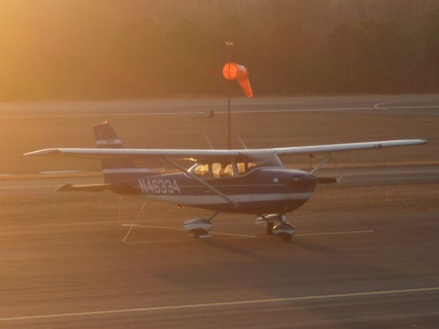 Cessna Skyhawk (N46334) - Parked at Atlanta Regional/Falcon Field.