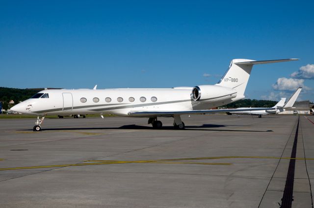 VP-BBO — - Gulfstream 550 VP-BBO at Zurich