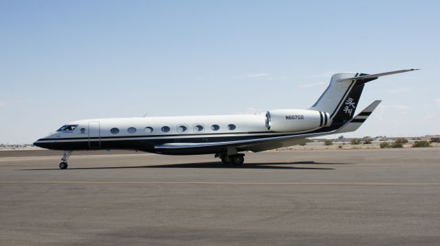 Gulfstream Aerospace Gulfstream G650 (N607GD) - Las Vegas mogul Steve Wynns newest bird.