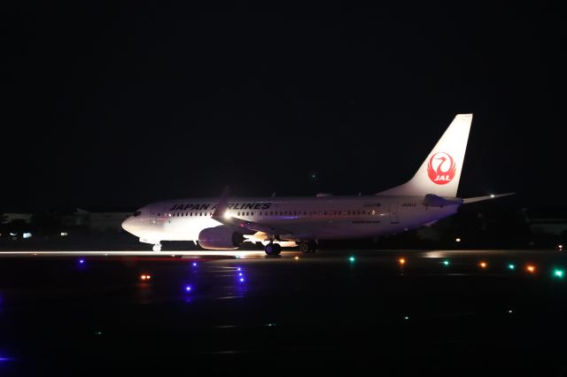 Boeing 737-800 (JA341J) - 07 April 2017:HKD-HND.