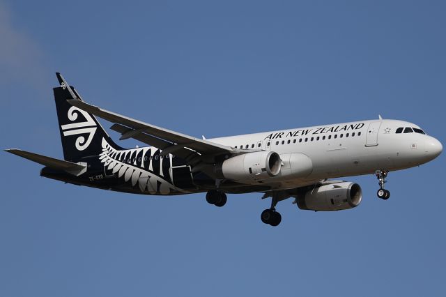 Airbus A320 (ZK-OXG) - on 18 January 2020