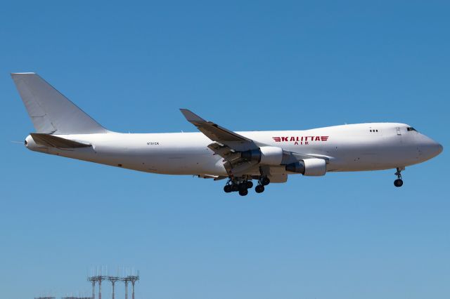 Boeing 747-400 (N701CK) - Flying for Turkish Cargo. Apr 2019