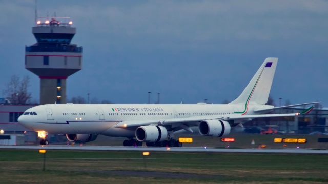 Airbus A340-500 (I-TALY) - The Italian PM arriving for a state visit to Canada on April 20, 2017