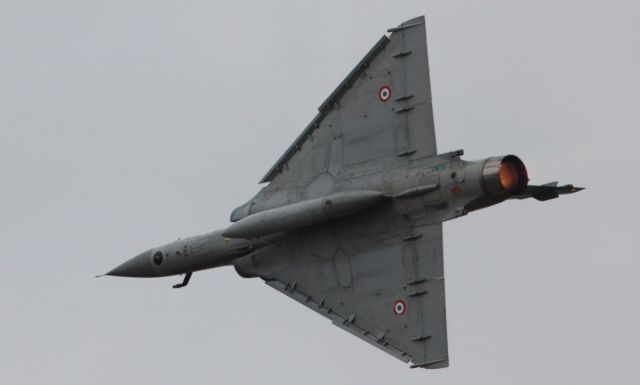 DASSAULT-BREGUET Mirage 2000 — - Patrouille Gusto Mirage 2000 turning away after low pass during demo flight at Air Legend 2021