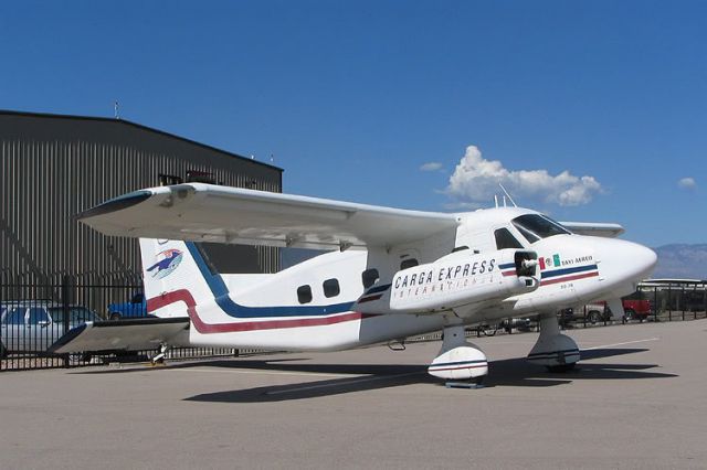 — — - Mystery Airplane #1.  Answer: Dornier Do-28 Skyservant.   Photo: William Word