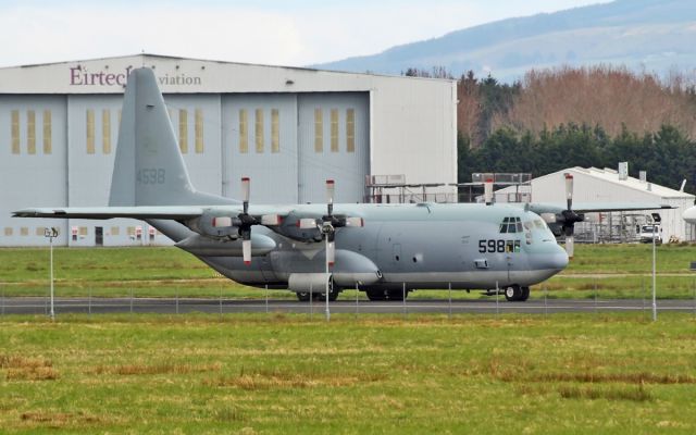 Lockheed C-130 Hercules (16-4598) - usm kc-130t-30 164598 at shannon 27/3/14.