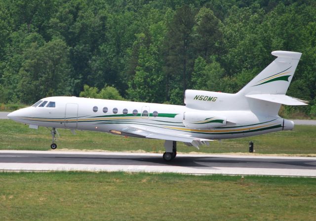 Dassault Falcon 50 (N50MG) - SMGM LLC / Arriving 20 - 5/13/10