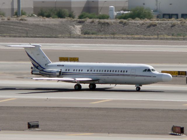 N164W — - Oct 14, 2008 - departing PHX. Operated by Northrop Grumman, this One Eleven once served with Dan Air London as G-AXCP.