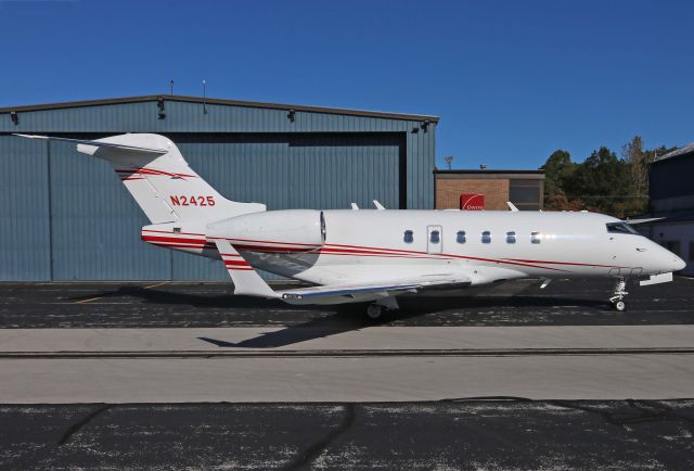 Bombardier Challenger 300 (N2425) - Challenger 300, T/N N2425, c/n 20413. Photo taken at Toledo Express Airport (KTOL), OH, USA on 17 Oct 2017.