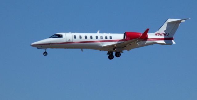 Learjet 45 (N881MJ) - On final is this 2000 Learjet 45 in the Spring of 2021.