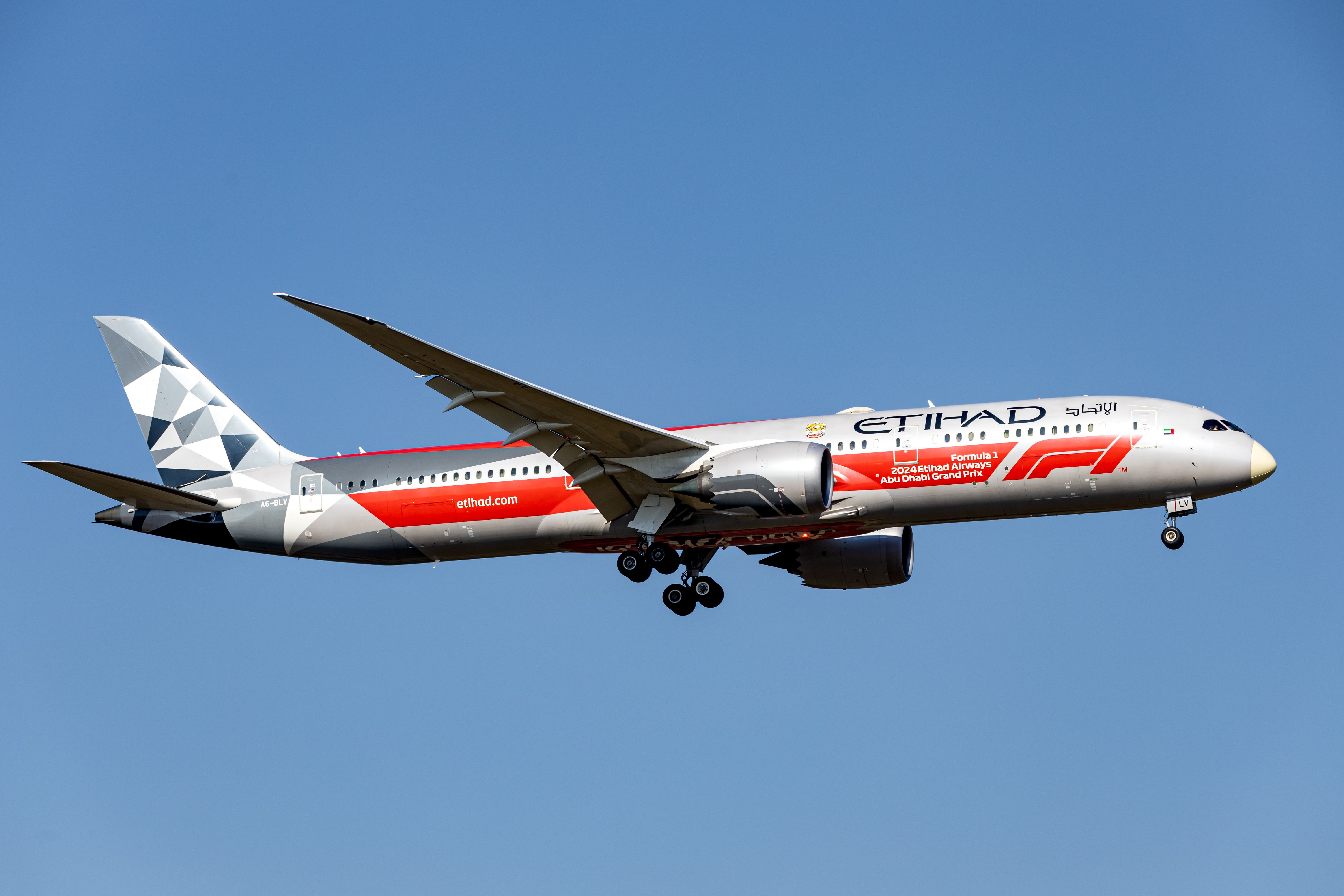 Boeing 787-9 Dreamliner (A6-BLV)
