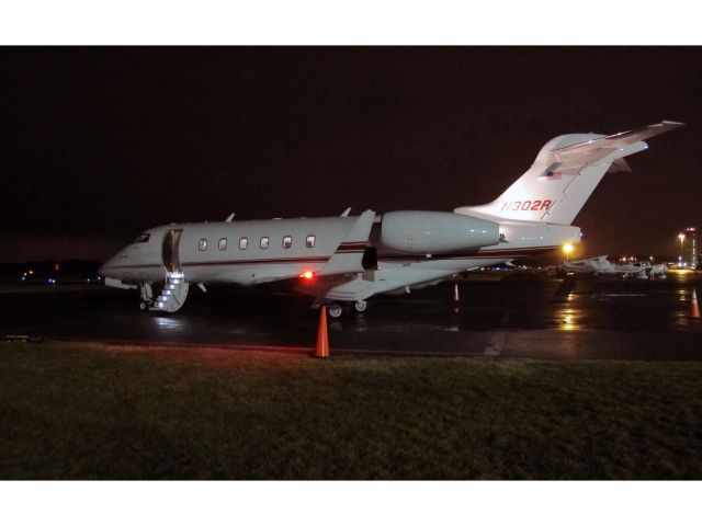 Bombardier Challenger 300 (N302R) - No location as per request of the aircraft owner.