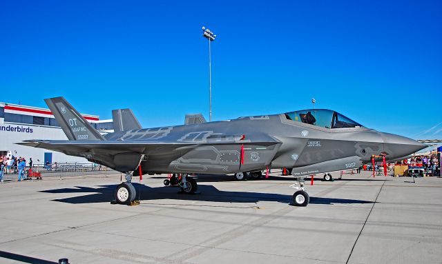 09-5007 — - 53d Wing - United States Air Force Warfare Center (USAFWC) Lockheed Martin F-35A Lightning II  09-5007 - Las Vegas - Nellis AFB (LSV / KLSV)br /Aviation Nation 2014 Air Showbr /USA - Nevada, November 8, 2014br /Photo: TDelCoro