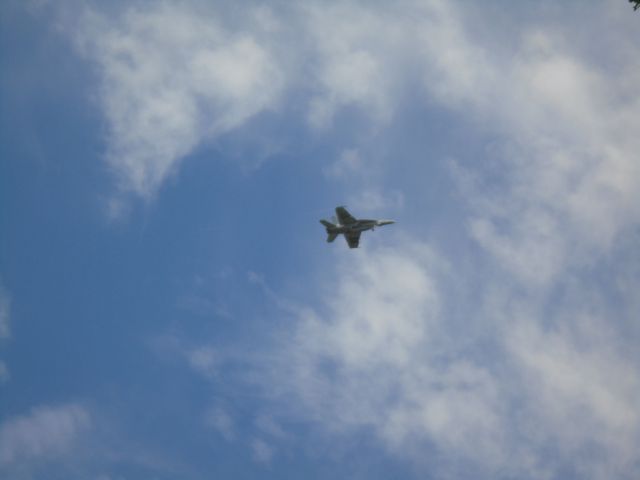 McDonnell Douglas FA-18 Hornet — - F-18 joint training with Happy Hooligans.