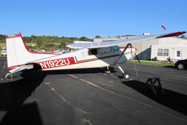 Cessna Skywagon (N1922U) - RELIANT AIR has the lowest fuel price on the Danbury (KDXR) airport.