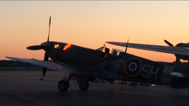 SUPERMARINE Spitfire — - Spitfire spits fire !