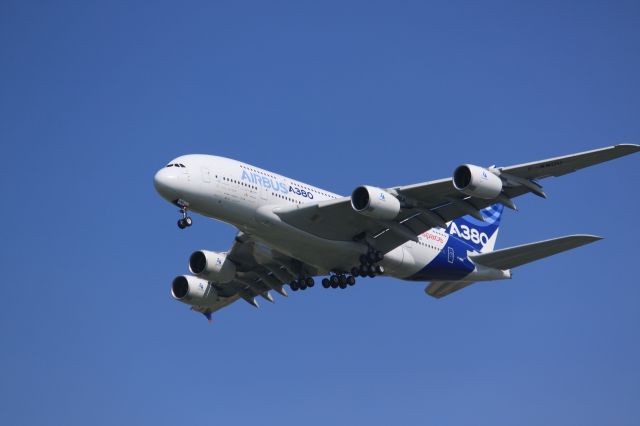 Airbus A380-800 (F-WWDD) - F-WWDD in air demo at Payerne - AIR 14 Meeting - 2014.09.06