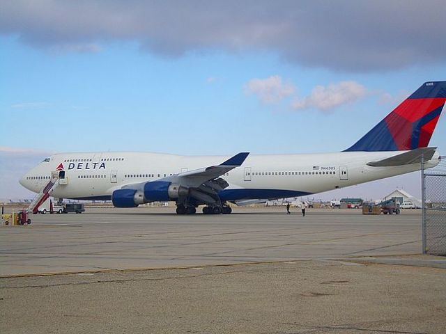 Boeing 747-400 (N665US) - First Delta 747 since the 70s