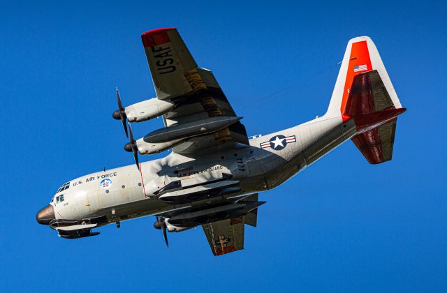 Lockheed C-130 Hercules (83-0491) - NORTH10 arriving from NZWD.