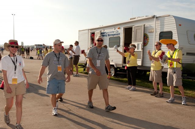 CSOA — - Cessna Special Olympics Airlift 2010 - http://flightaware.com/airlift/ - Airlift and Athletes arriving in Lincoln, Nebrasks on July 17, 2010.  Photos Courtesy Cessna Aircraft Company