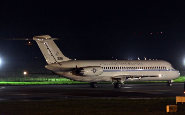 16-1529 — - usm c-9b 161529 arriving in shannon this evening 28/10/16.