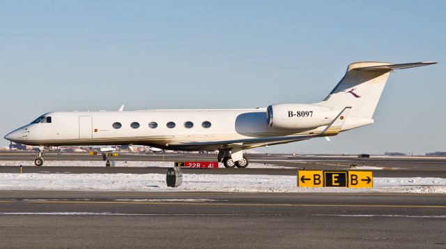 Gulfstream Aerospace Gulfstream V (B-8097) - The very 1st upload of B-8097 on FlightAware.Com - DeerJet !