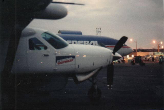 Cessna Caravan (N942FE) - "Everyday seemed like yesterday" 1987 Rochester -  brand new Caravan Super-Cargomaster 